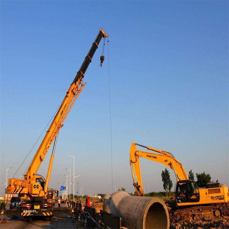 东昌府25吨吊车吊8吨,最远吊多少米